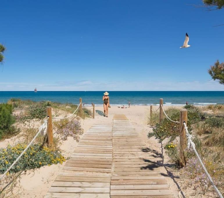 Apartamento Junto Al Mar Oliva Ngoại thất bức ảnh
